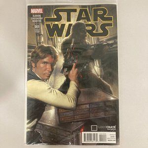 Sealed Star Wars 001 Marvel Comic LootCrate Aaron Cassaday Martin Varian NEW